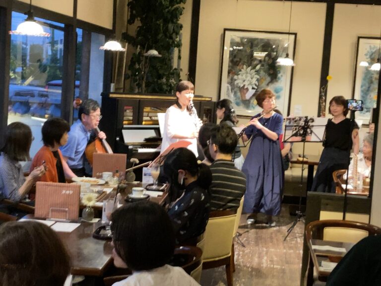 月夜の音楽会 珈琲茶寮 珈楽庵(からくあん)
